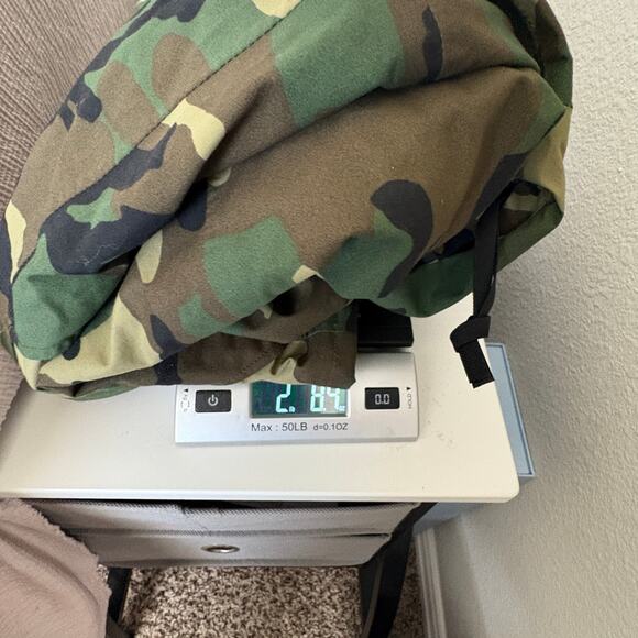 Vintage Military ECWCS Gen 1 Camo Parka Cold Weather Woodland Lg Reg GORPCORE - Picture 10 of 10